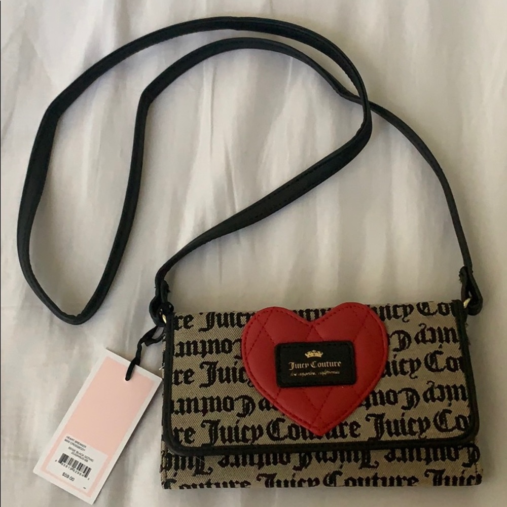 JUICY COUTURE Heart Breaker Mini Crossbody